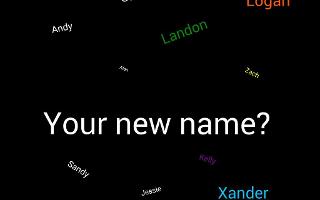 If you could change your name... what would your name be? Please only your first name... not trying to be a stalker :3