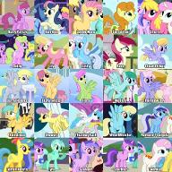 Background Ponies? Answer here or Background Ponies page Okay, so I don't really know anything about background ponies, and I'd like to learn some. Answer here or on my Background Ponies page. Please tell me about some well known background ponies.