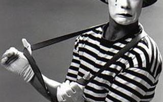 If a mime is arrested, do they tell him he has a right to talk?