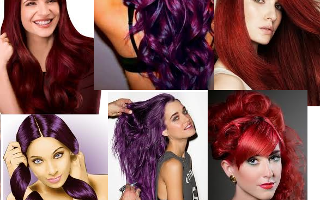 which one should I choose Well i'm either going a red head (cherry red) or dieing my hair purple which one should I go for. Bored of blonde ://// also I would appreciate if u tell me wot shade of purple or any other hair colours  thank chu if u help xx