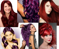 which one should I choose Well i'm either going a red head (cherry red) or dieing my hair purple which one should I go for. Bored of blonde ://// also I would appreciate if u tell me wot shade of purple or any other hair colours  thank chu if u help xx