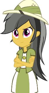 Daring Do in Equestria Girls! I just realized who Daring Do in Equestria Girls is while looking for a picture of Daring Do for my poll! I saw her just standing there in the movie!