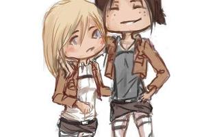 Who is your OTP If you don't know what that is your one true pairing. Mine is Christa X Ymir . what is yours :3