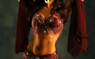 Do you ever practice belly dancing? Belly dance takes many different forms depending on the country and region, both in costume and dance style, and new styles have evolved in the West as its popularity has spread globally. 