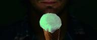 Have you ever had glow in the dark ice cream? I haven't, but most of my friends have and they say it's really cool! It sounds really cool, and looks cool!!