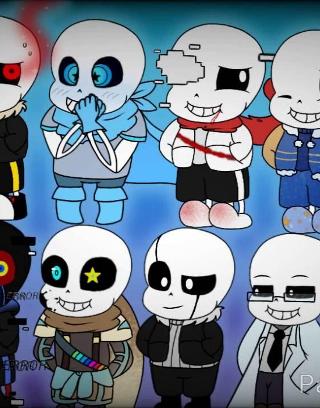 If you were one of the Sans's from ANY AU which would you be? any AU not just the ones in the pic. Go on, you know you wanna!