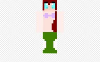 What do you think of this Minecraft skin? I made a Minecraft skin using this app. It's a skin of Princess Ariel (from the little mermaid) and it took me a long time. Please tell me what you think!