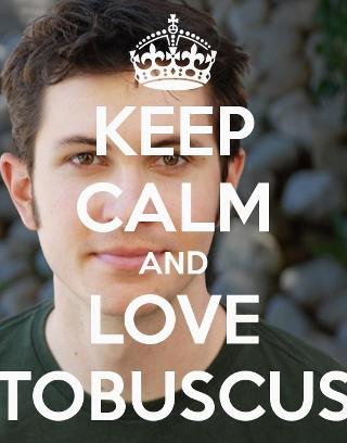 Keep calm and love tobuscus Keep calm and love tobuscus. Who's heard of him??? Look him up on youtube if u have no idea