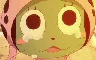 whats your favorite fairy tail episode? Mine is welcome back frosch just because when he was talking to gray and juvia and hes like "the truth is im lost" and says all that cute stuff as he cries. Hes freaking adorable! Fro thinks so too!