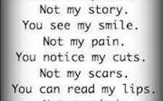 Why people like to judge ? Every single person in this planet has a story. Don't judge them before you truly know them. The truth might suprise you.