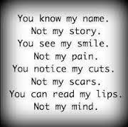 Why people like to judge ? Every single person in this planet has a story. Don't judge them before you truly know them. The truth might suprise you.