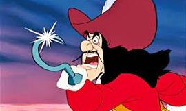 What was captain hook's name before his hand was eaten off?