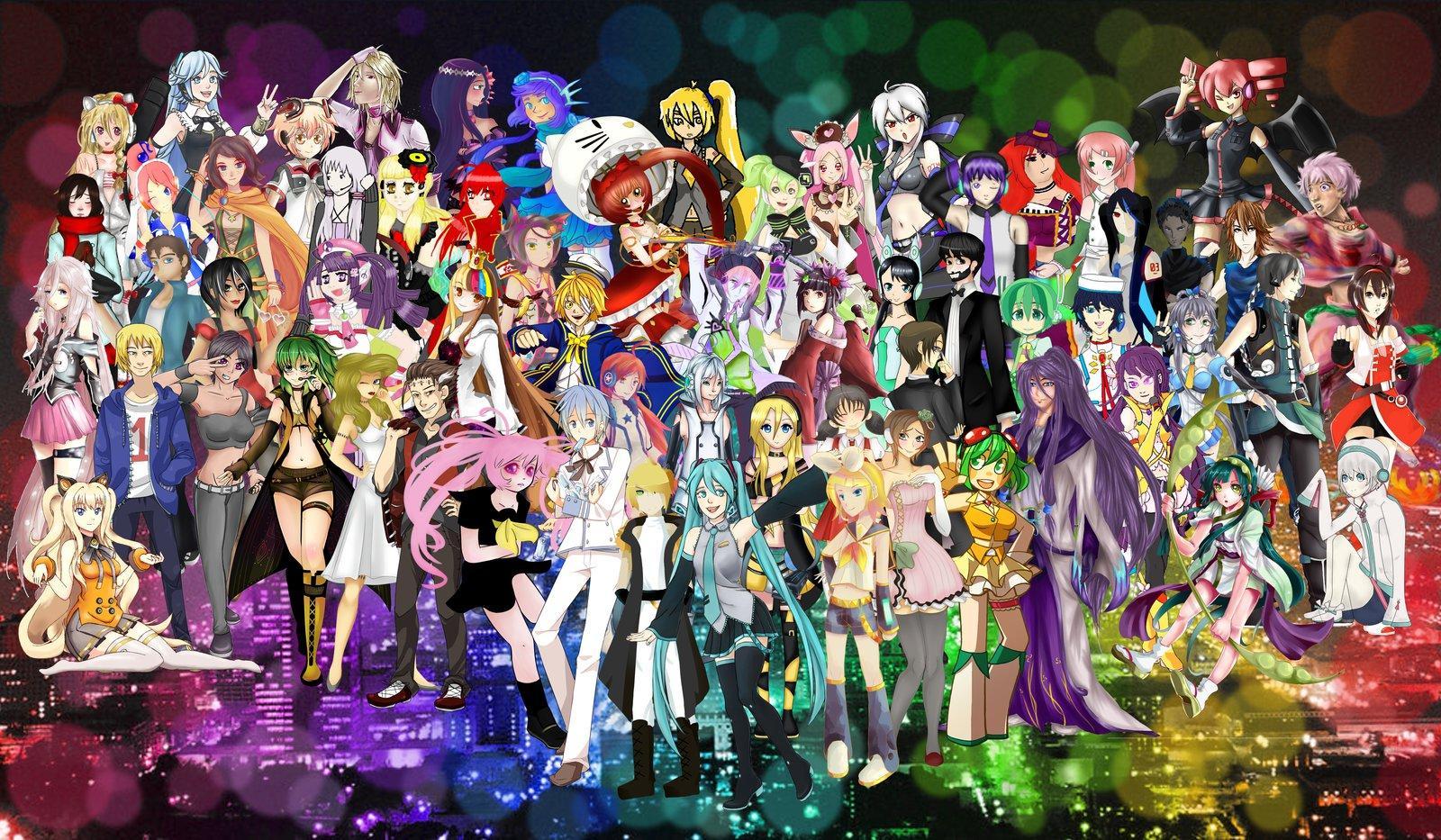 vocaloid list of characters by numbers