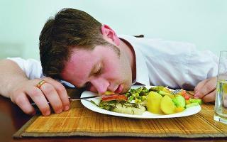 Why do we get tired after eating?