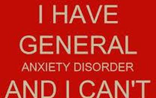 Does anyone know anything about GAD? So it's General Anxiety Disorder and I am starting to think I have it... It all started about 2 years ago when I got REALLY bad anxiety attacks like no sleep for a couple months, horrible grades, everything was stressful, and I would sob randomly. It got bad... I had to take sleeping meds and do daily things to fix it... I got over it for a while and last year was fine but now with high school starting and all the added stress, I thought I was going to have a break down today... I got all panicky and felt like I was going to cry. I've always had issues with worrying for no reason but I didn't think anything of it until I decided to look into this and now I seriously think I have it. My question: Does anyone know anything about it and/ or have solutions to fix it?