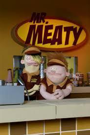 Who remembers Mr.meaty? I don't remember much about this show but all I remember is they're puppets that work at a mall I think, they were on Nickelodeon and in one episode one of the guys had a tapeworm inside of him.