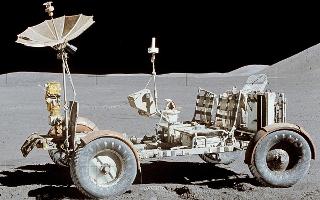 What happened to the moon rover (Moon Buggy)? Can the moon rover be seen from Earth?