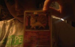 Is this a RARE PokemonCard i don't know! Iv'e herd that this vulipx card is worth 300$!Its a limeted adition shiny gold Vulpix card and there's only 10!What do you say about this!? :3