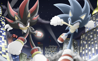 Who's stronger, Sonic or Shadow AHH HELP!  I watched a few movies and somehow, SONIC is kicking SHADOW'S BUTT!  Im so confused! Isn't shadow suppose to be more powerful than sonic Or is Sonic just gonna have to keep winning because he's the main protagonist.. and those people always have win.  Then why is Shadow called the ultimate life form? IF HE'S CALLED THAT! WOULDN'T IT MAKE SENSE IF HE WAS MORE POWERFUL THAN SONIC?1