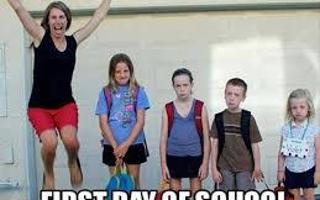 What do you think about the first day of school?