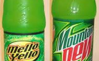 would you rather drink or experiment with, Mountain dew or Mello yellow? i would go for mountain dew, how about you? question number 9