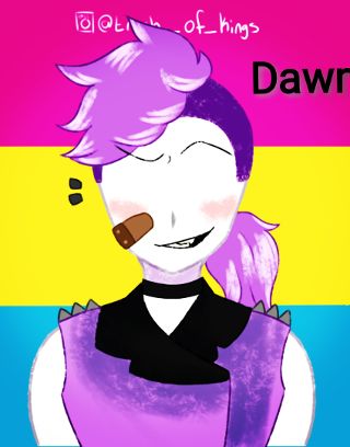 Do you like this charecter? This OC is Dawn a creepypasta slender who is creative and a trouble maker (also is 282 does not age btw)