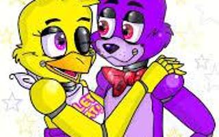 Do you like Bonnie x Chica? Bonnie: What are you talking about. No! Chica: I LIKE JUST A LITTLE BIT. Is correct Chica. Freddy x Chica4life Chica: ? Bonnie: Chica. Dont blush to Freddy! No i joke xD