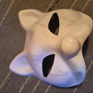 Name my mask Making a clown cat mask and I need names (she/her)