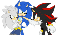 Favorite Sonic character out of all the characters in the series? My favorite is Shadow!Sonic and Silver are tied for second place.I'm just wondering who your character might be,even though this question was probably asked a million times.XD