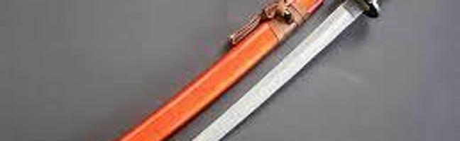 which would you rather have or fight with a knife or katana/sword? knifes are better for consiling but swords/katanas get a deeper and possibly cleaner cut question number 4 (couldn't find a pic of them side by side)