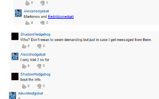 Please talk to me! Okay, Alexis, sense you don't want to talk me in PM and I can't make post I want to talk you this way. You said you forgave me for what ever I did but now you're just flat out ignoring me! Talk to me! I want my best friend back! Why aren't you talking me? WHat did I do? I need answers! Ask me anything you want and I'll answer! Just talk to me.