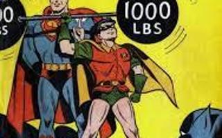 Why do Batman and Superman wear their underwear on the outside? That was not a nice view for me as an innocent child for me to watch. I've always wondered about that.