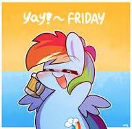 Who likes Fridays! Me!