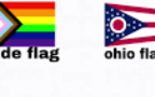 why is the lgbbq flag the ohio flag? like i dont understand