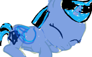 The cmc kicked me out. Scootaloo kicked me out of the cmc. She was so mad. I think my Cutiemark is fading. Please, help me.