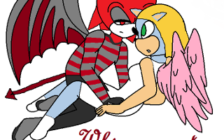 Should Whisper and Anita be together? Okay, lemme get this straight. Anita is half hedgehog, half angel. Whisper is also half hedgehog, but he's half demon as well. A few of my friends on Qfeast are saying they look cute together, but is this possible? Do you ship Whisper X Anita?