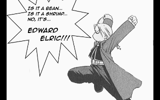 Do you think Edward Elric is short? ANSWER WISELY.