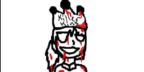what the hell did my hands just make -_- [purple guys crown says killer king heheh get it]