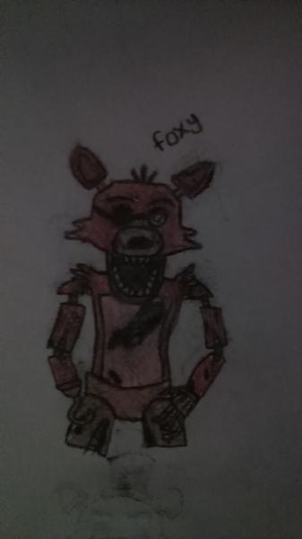 This drawing brings back FNAF memories