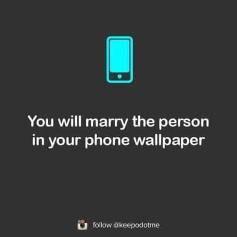 Well then..I'm marrying a wolf...:D