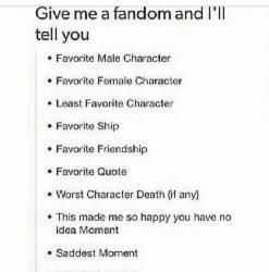 Fandoms: AoT, Madoka Magica, Death Note, Nana