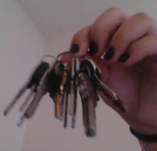 who wants a random key- theres 19 on the keychain