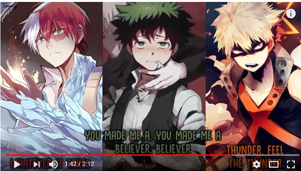 who looks better as a villain , Bakugo, Midoriya or Shoto?