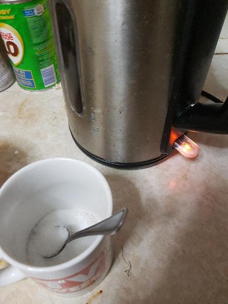 I'm  making a coffee yey