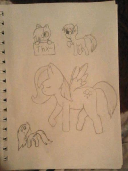 First time drawing mlp. Inspired by Rosethorn101