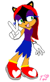 Alexis merged with Sonic and Shadow.