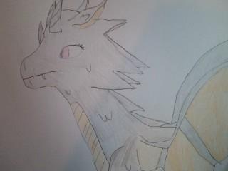 My storm dragon drawing