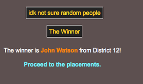 What how did John win!?!?