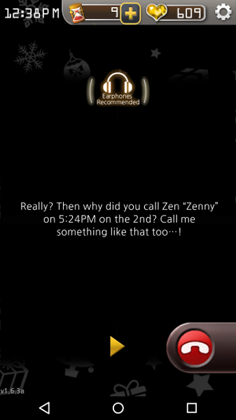 Shit he knows I'm flirting with Zen