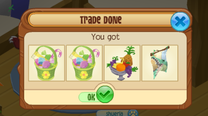 in animal jam, a random jammer just GAVE these to me! im so happy! his user is betasloaf OMG